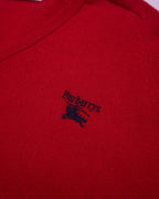 Burberry Red V - neck Jumper - XL