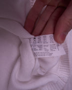Burberry White Button Cardigan - XL