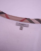 Burberry White Button Cardigan - XL