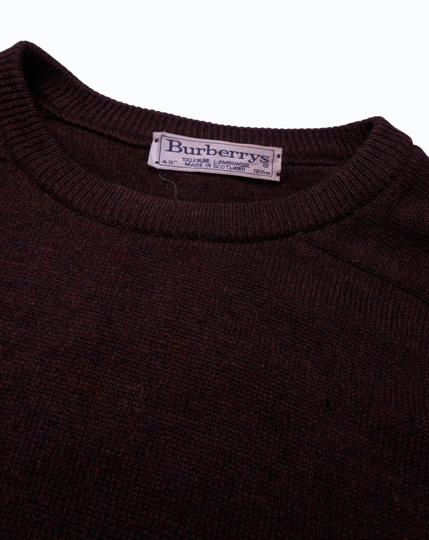 Burberrys Brown Crewneck Jumper - 