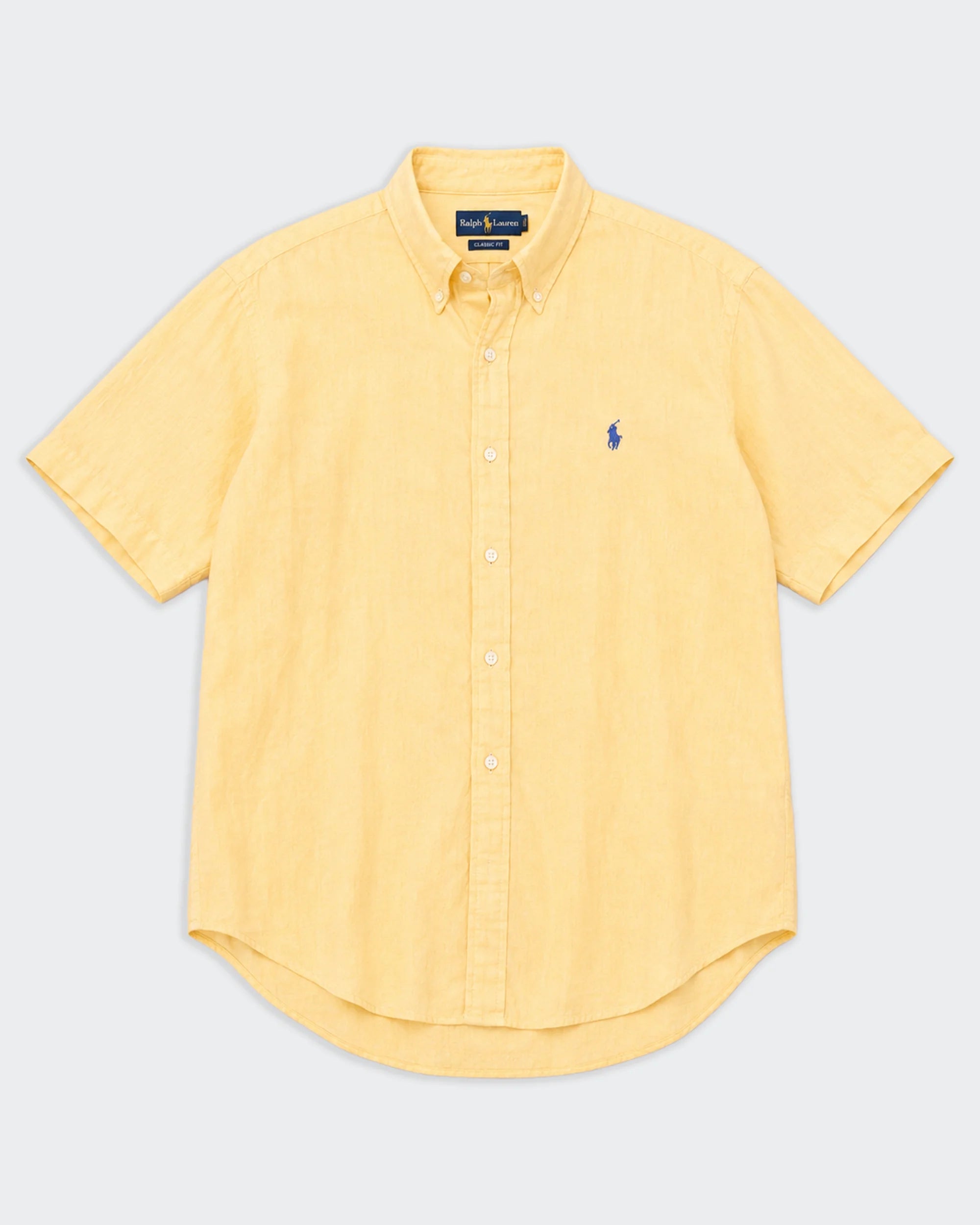 Ralph Lauren Yellow Button-down Shirt - L