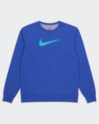 Nike Blue Crewneck Jumper - S