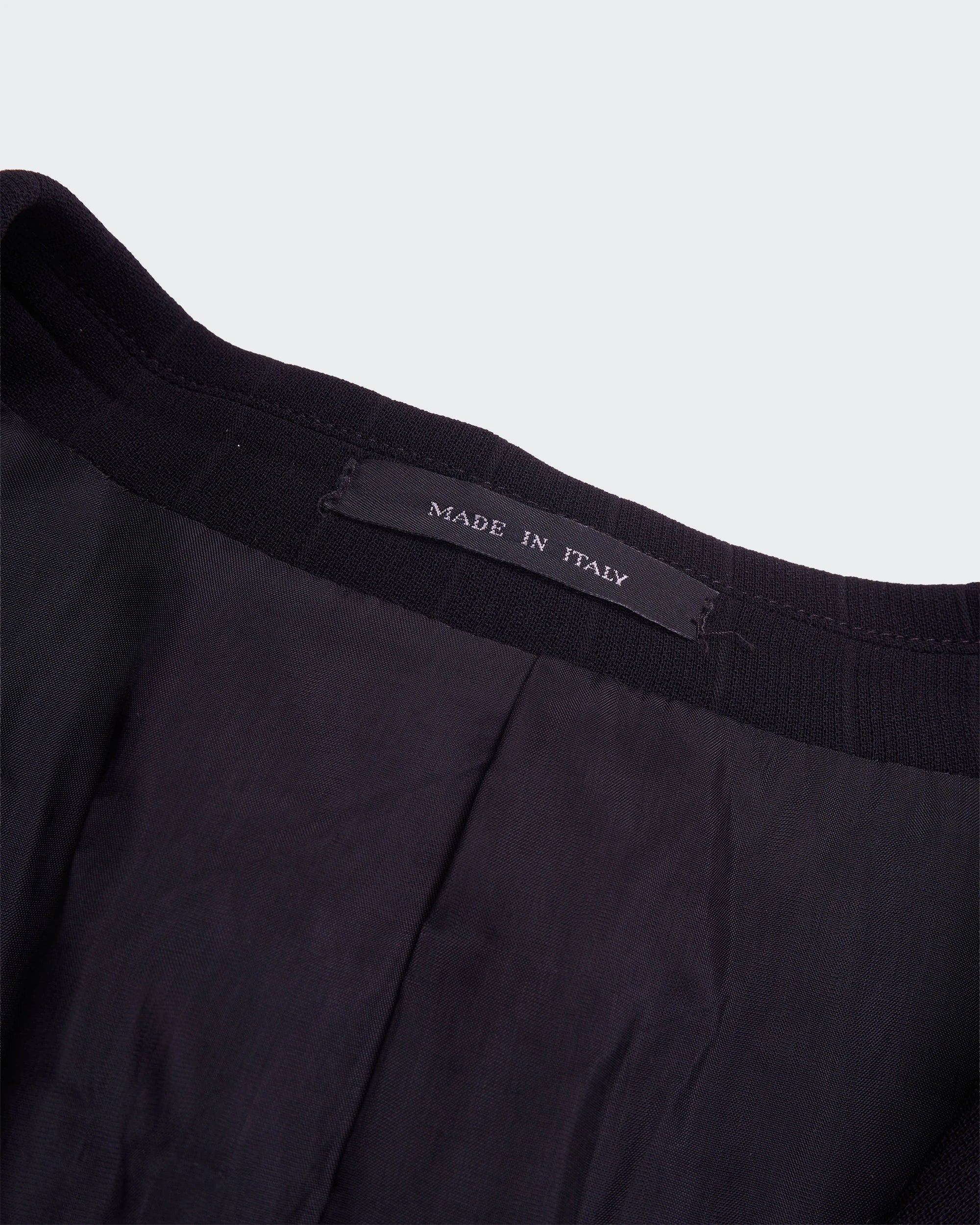 Armani Black Single-breasted Blazer - L