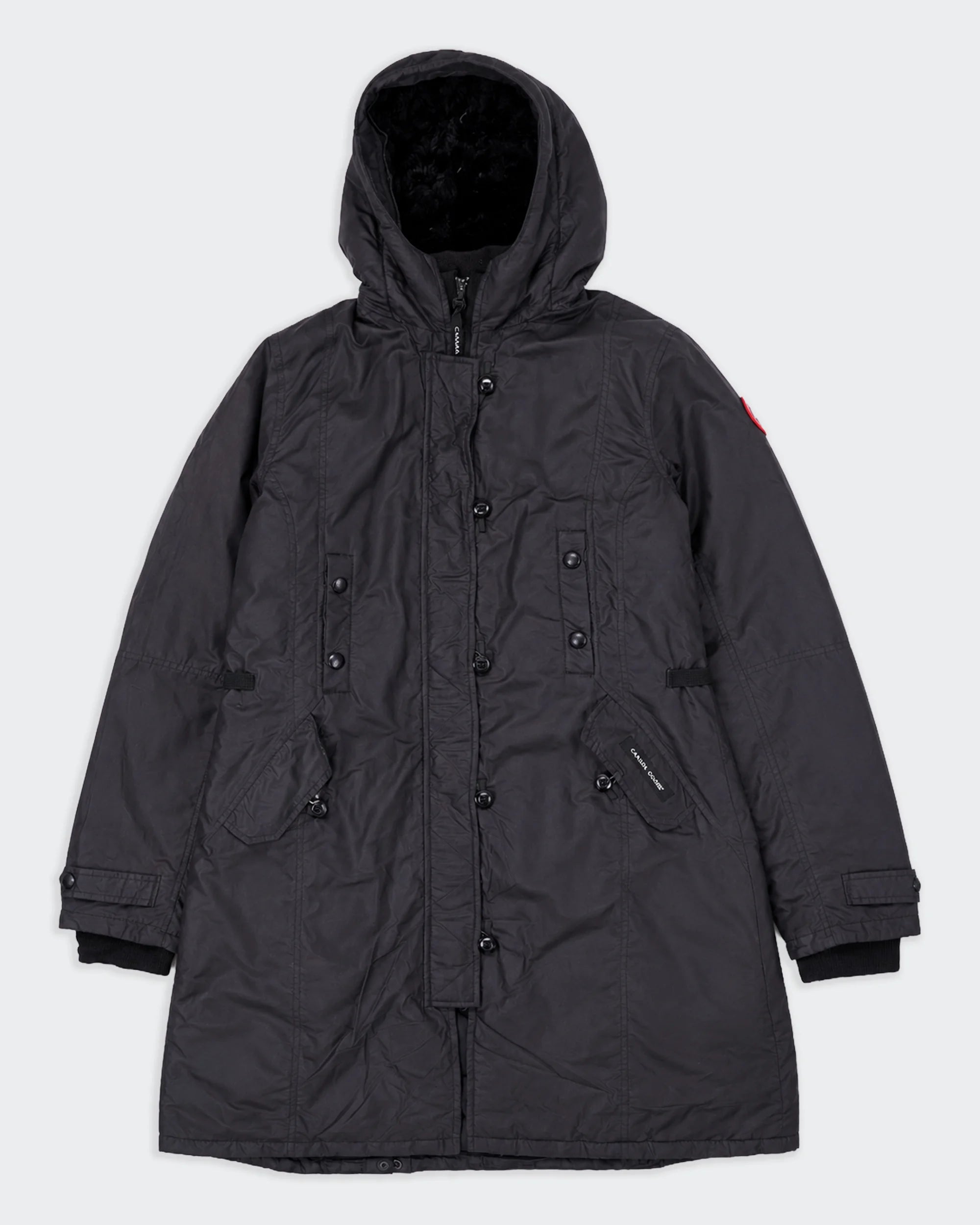 Canada Goose Black Parka Coat - S