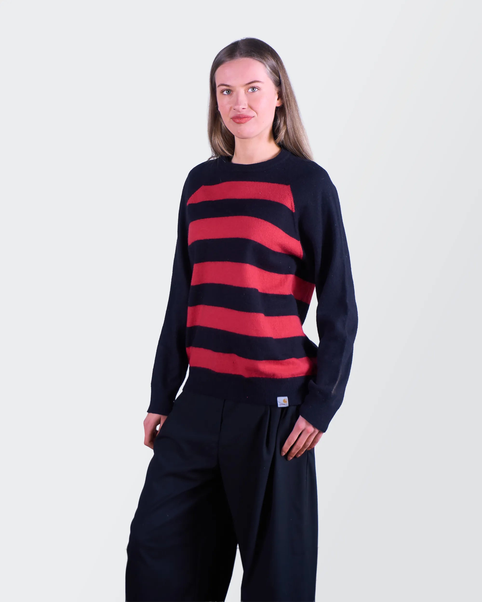 Carhartt Navy Crewneck Jumper - S