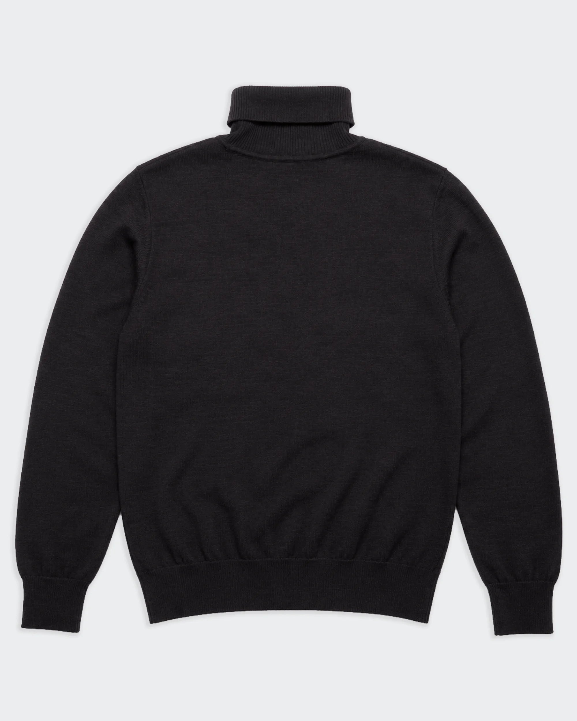 Yves Saint Laurent Black Turtleneck Jumper - M