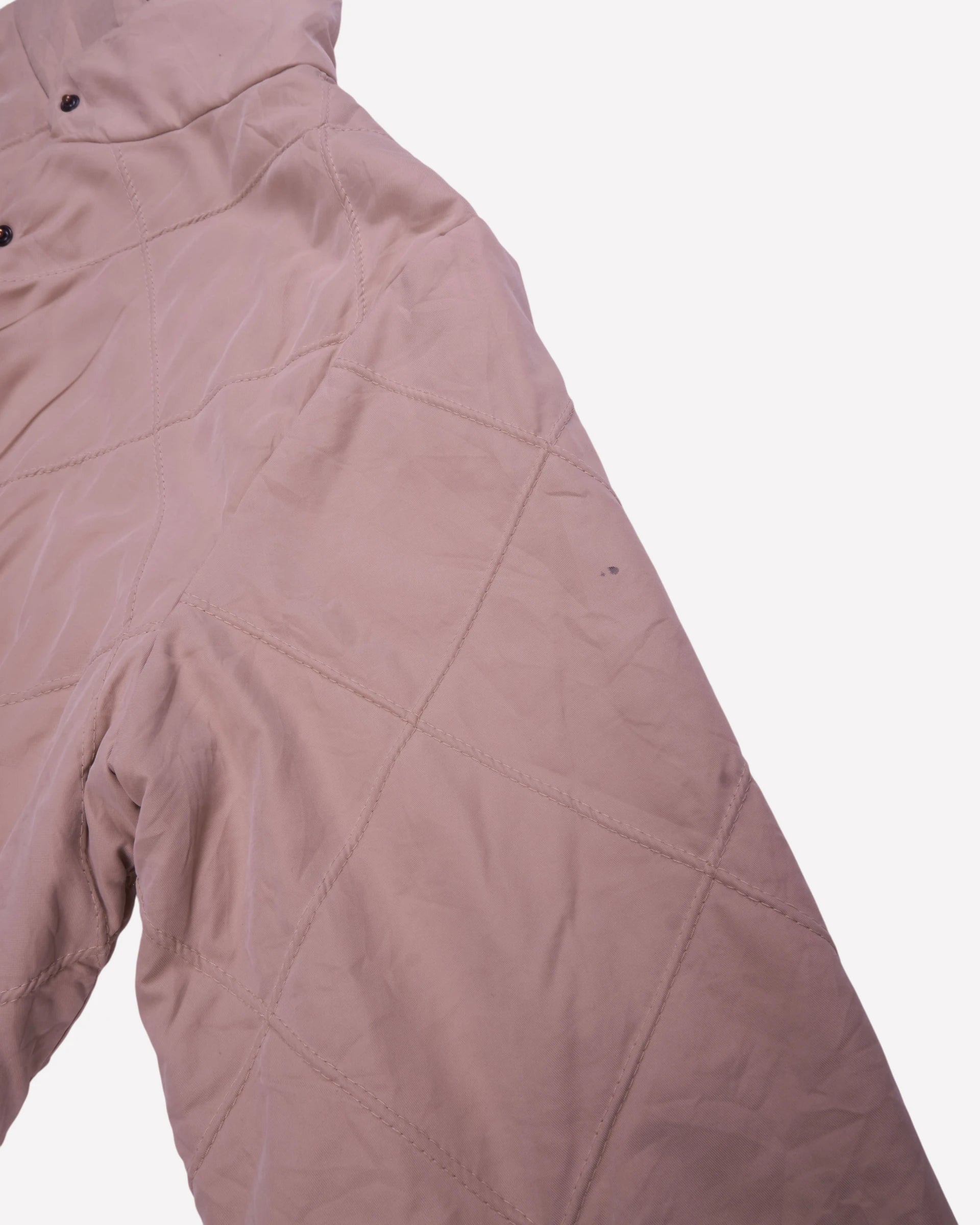 Burberry Pink Quilted Jacket - L