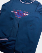 Puma Blue Crewneck Jumper - L