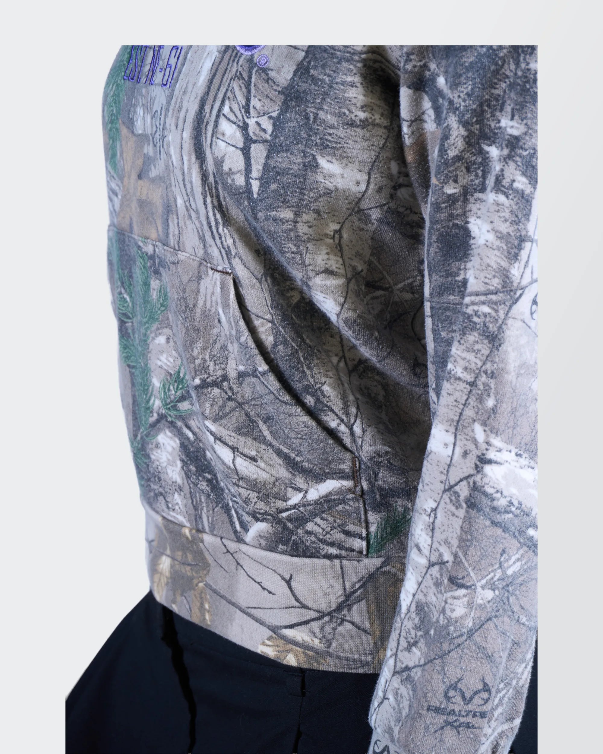 Realtree Grey Hoodie - S