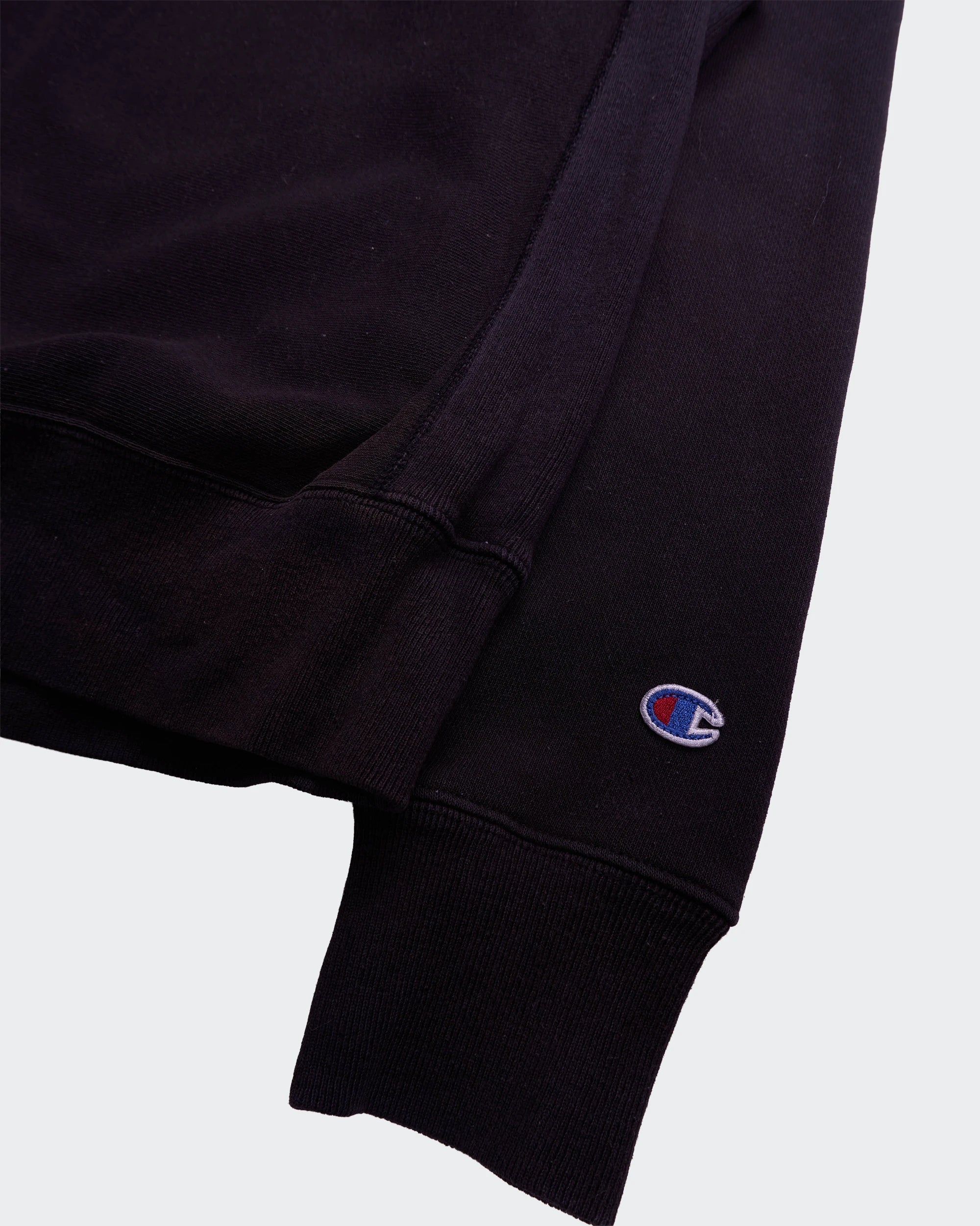 Champion Black Crewneck Jumper - S