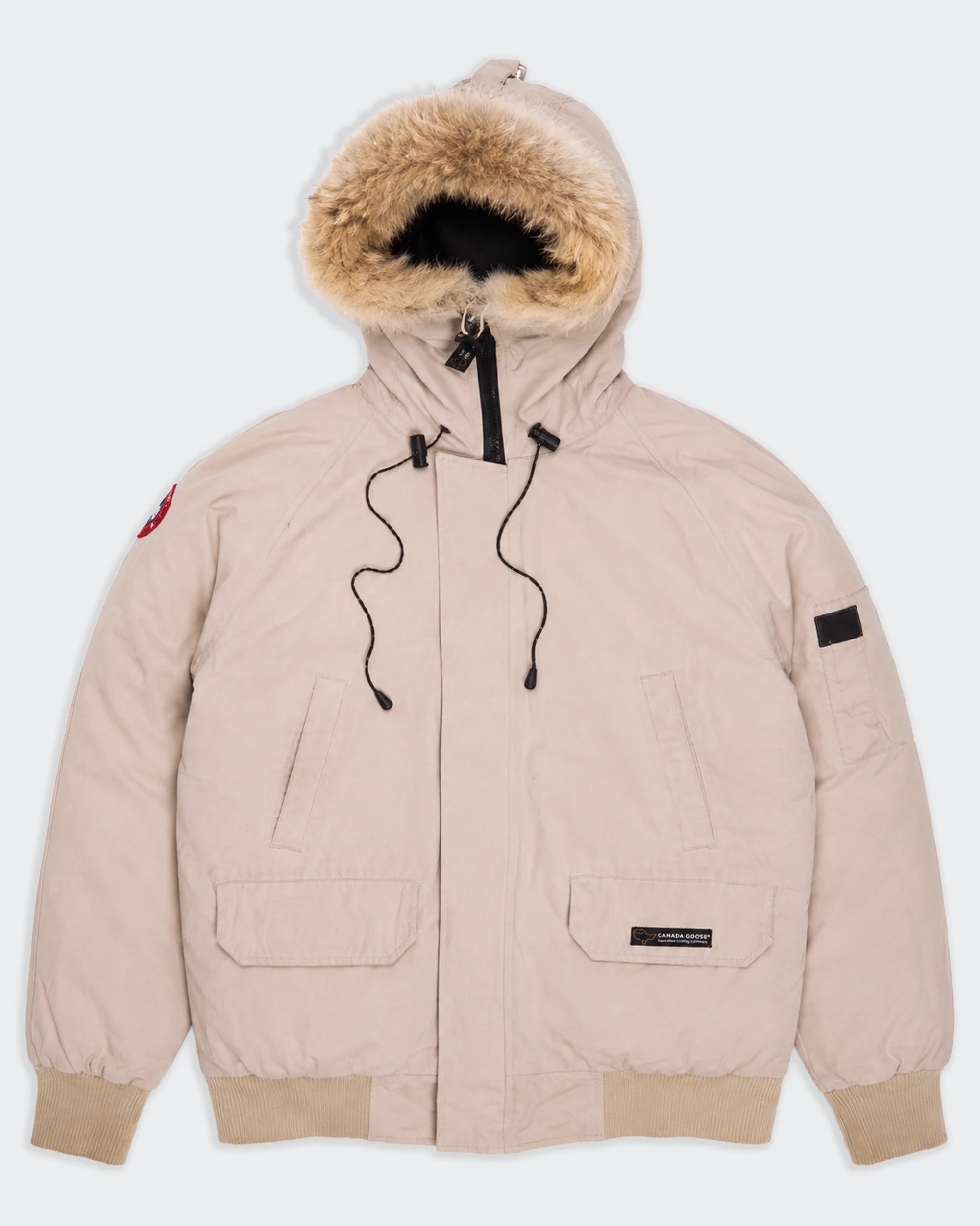 Canada Goose Beige Parka Coat - L
