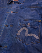 Evisu Blue Jacket - XL