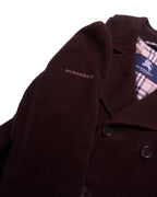 Burberry Brown Double-Breasted Blazer - S
