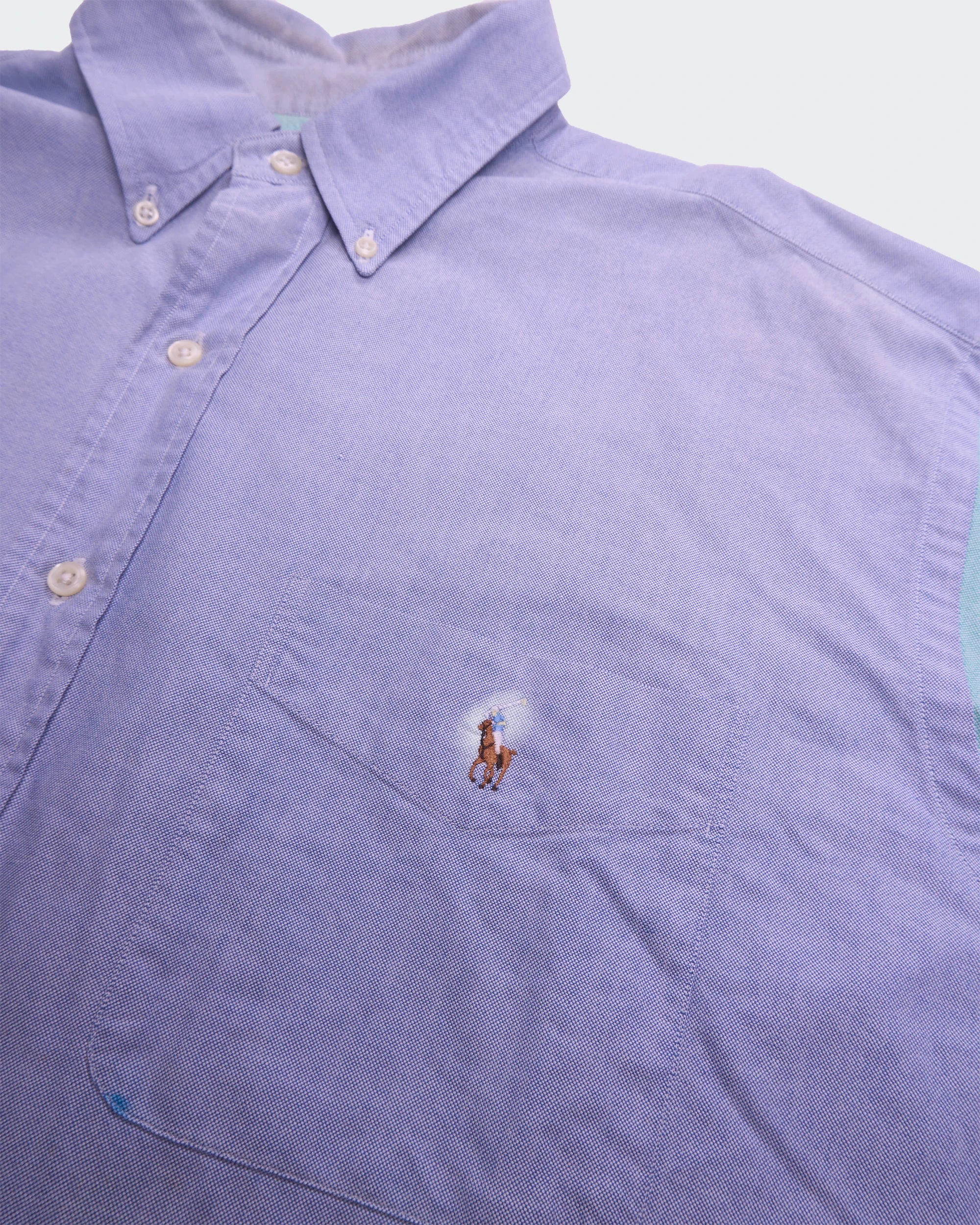Ralph Lauren Blue Button-down Shirt - XL