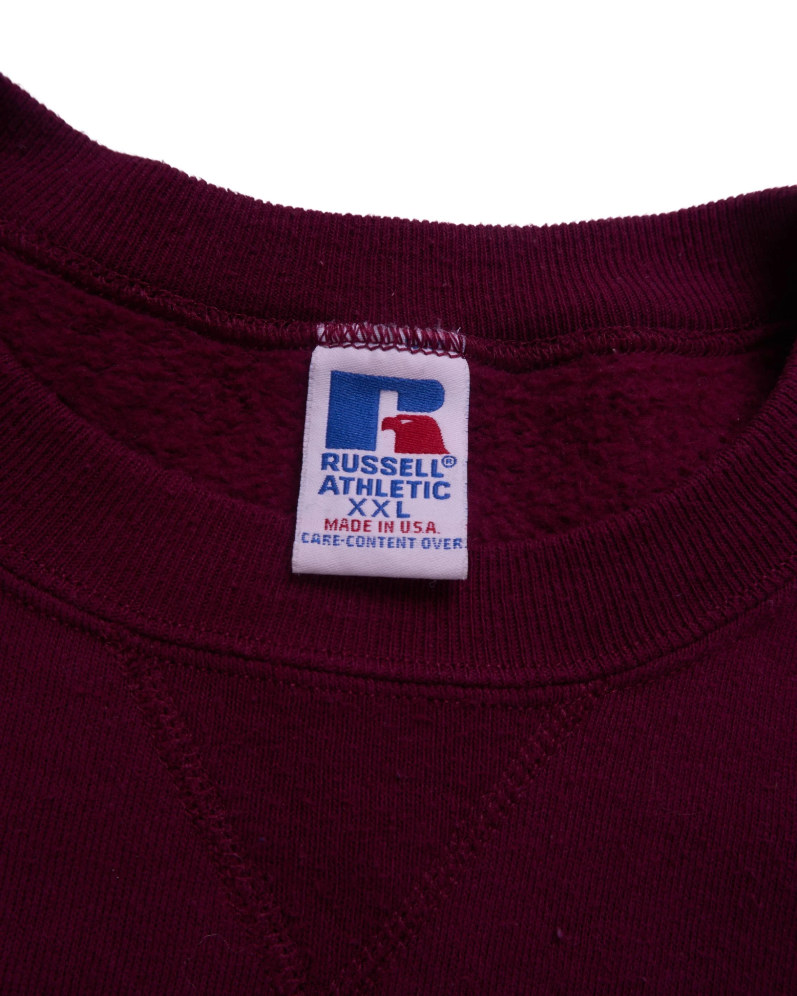 Russell Athletic Red Crewneck Jumper - XL