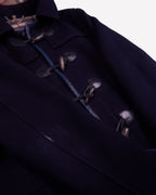 Burberry Navy Duffle Coat - XL