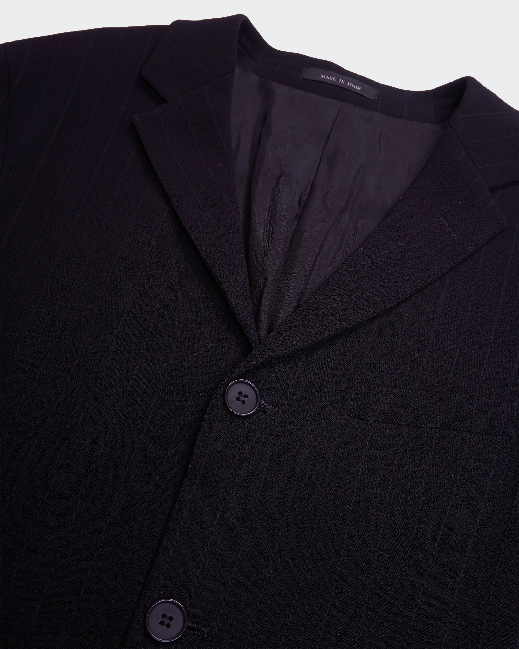 Armani Black Single-breasted Blazer - L