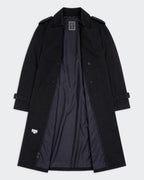 Christian Dior Black Overcoat - XL