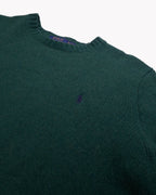Ralph Lauren Green Crewneck Jumper - M