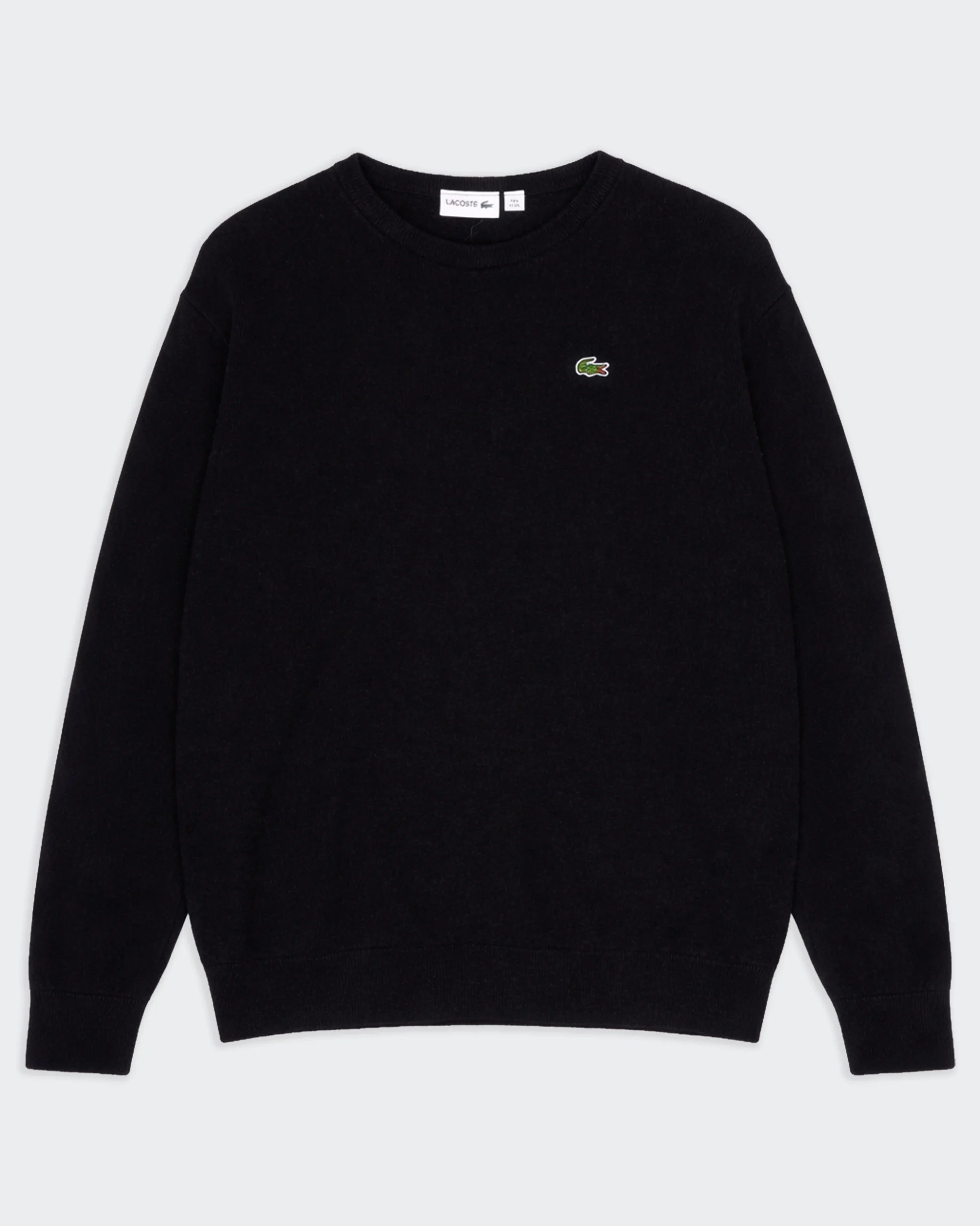Lacoste Black Crewneck Jumper -