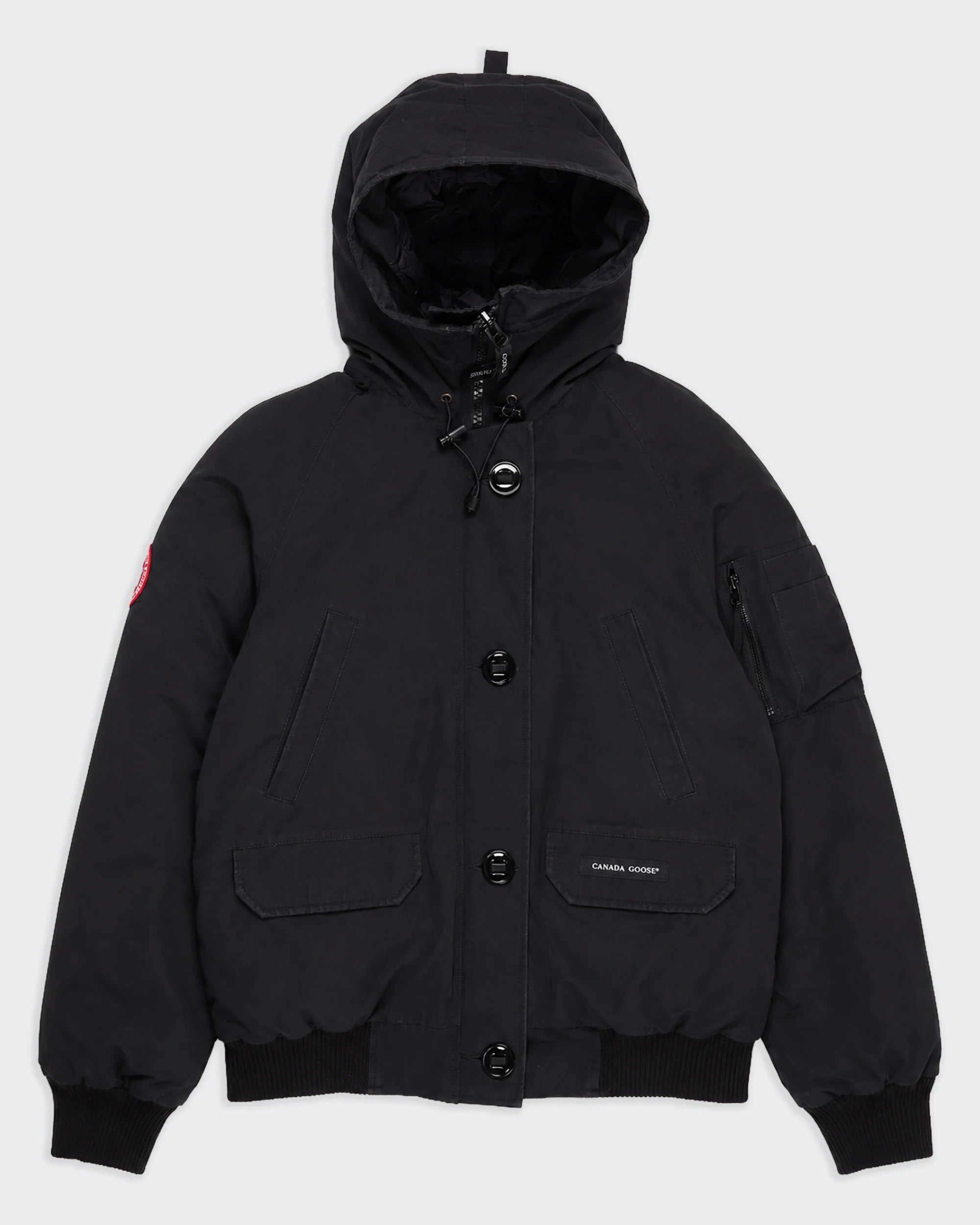 Canada Goose Black Parka Coat - M