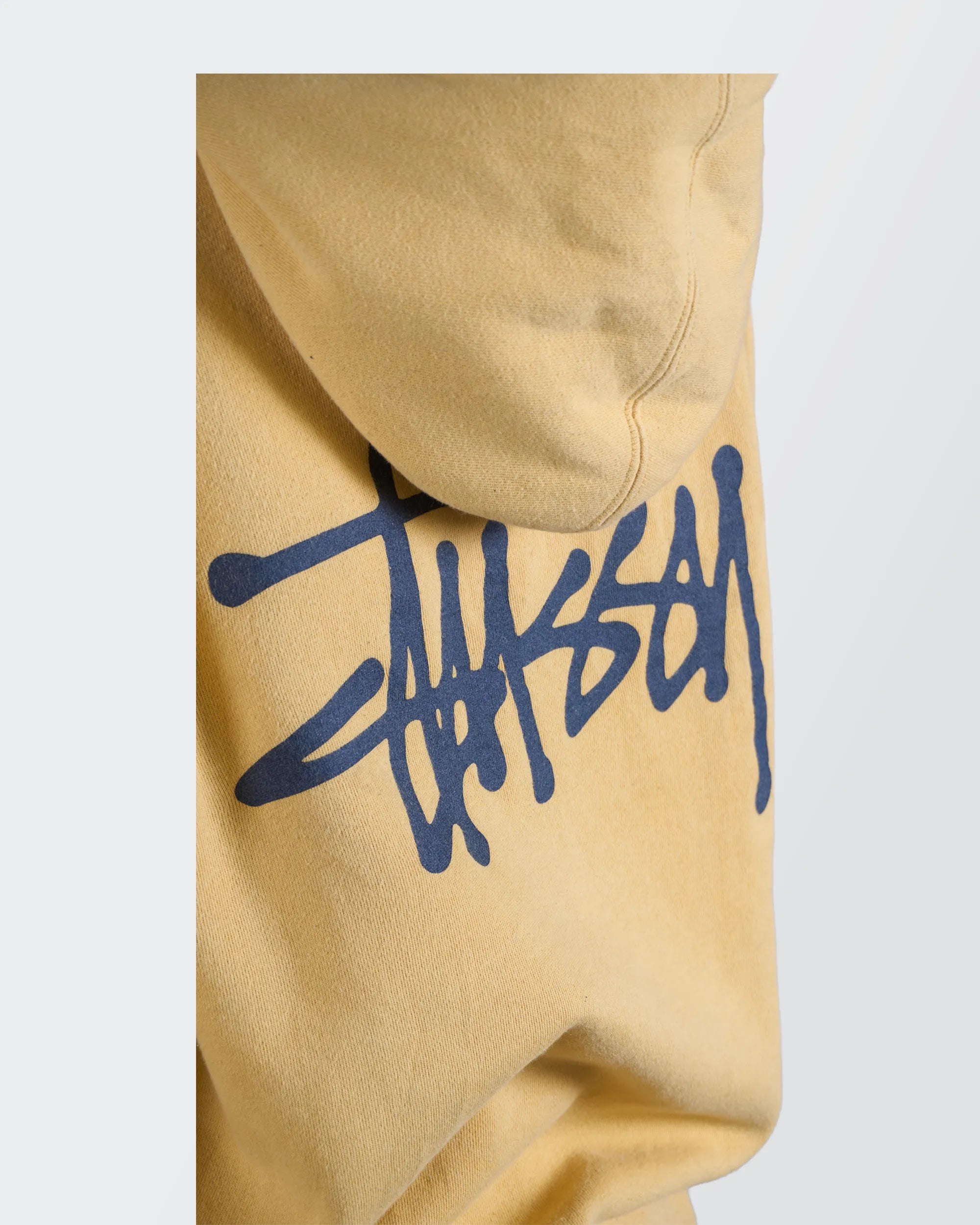 Stüssy Yellow Hoodie - M