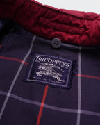 Burberry 1980's Red  Single-breasted Trenchcoat - S