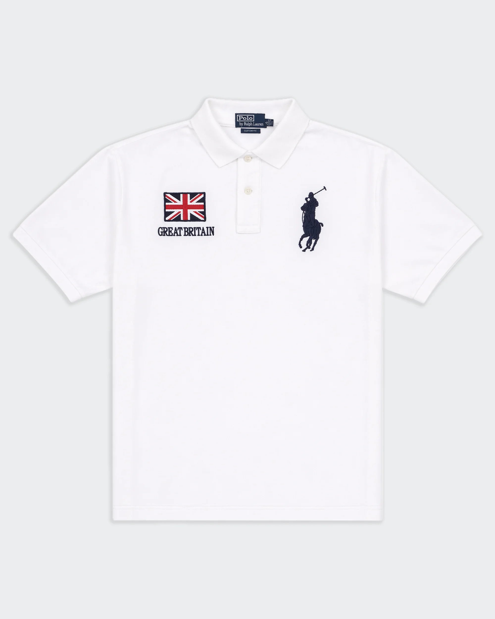 Ralph Lauren White Polo Shirt - M