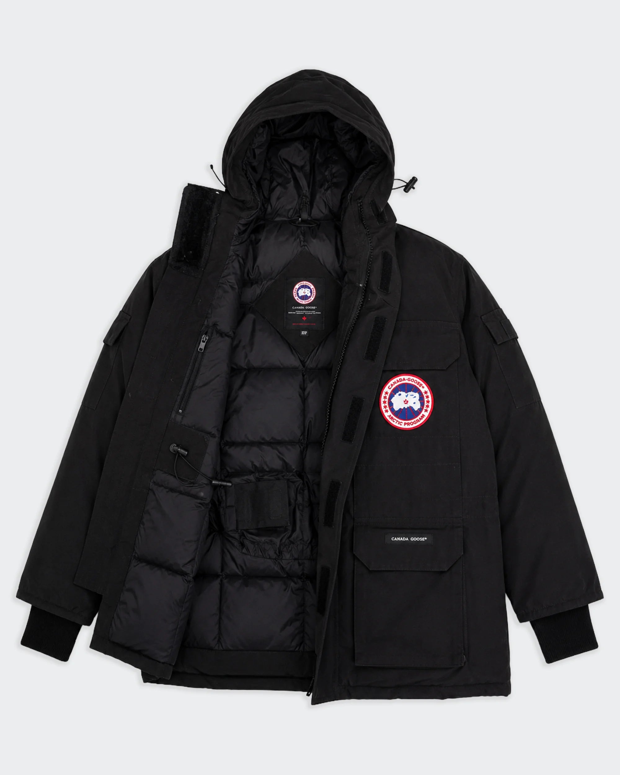 Canada Goose Black Parka Coat - S