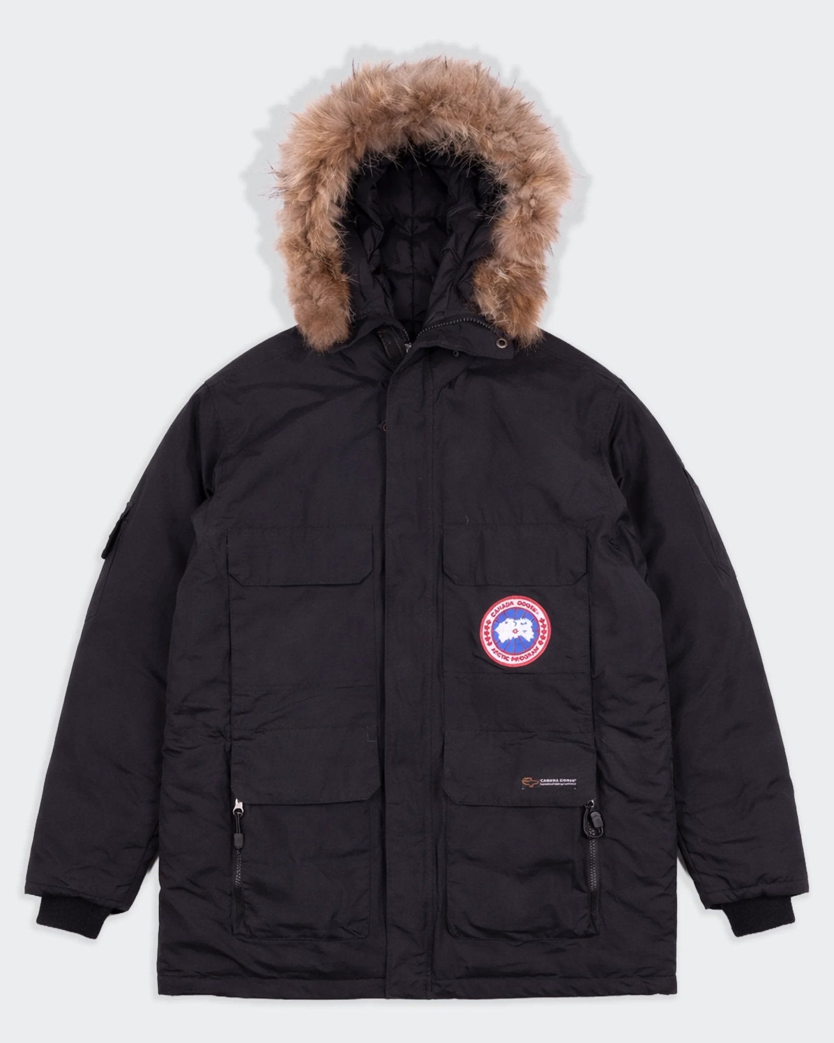 Canada Goose Black Parka Coat - M