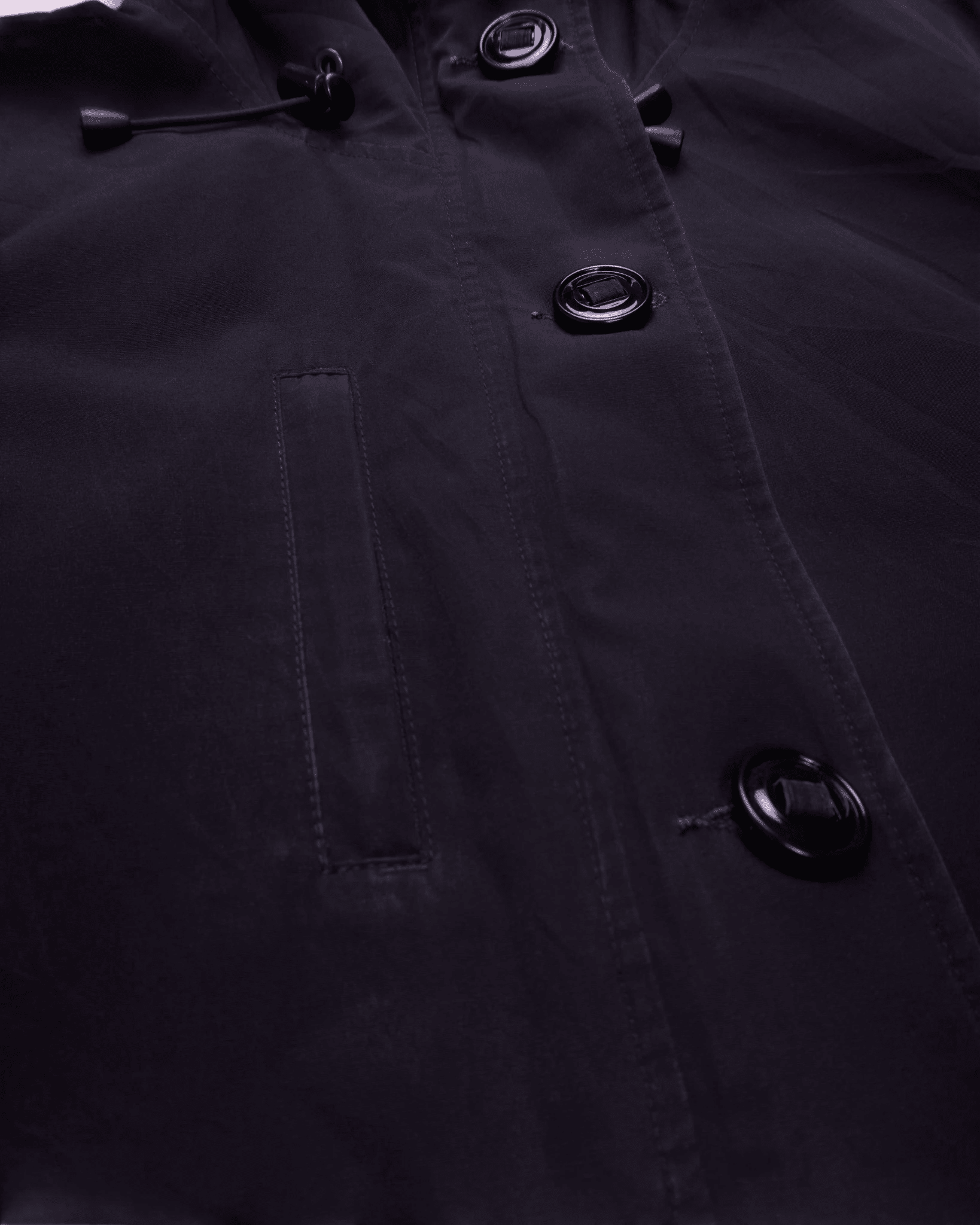Canada Goose Black Parka Coat - M