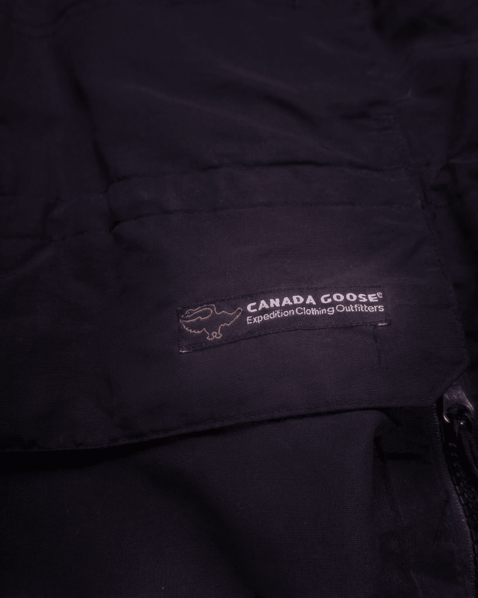 Canada Goose Black Parka Coat - M