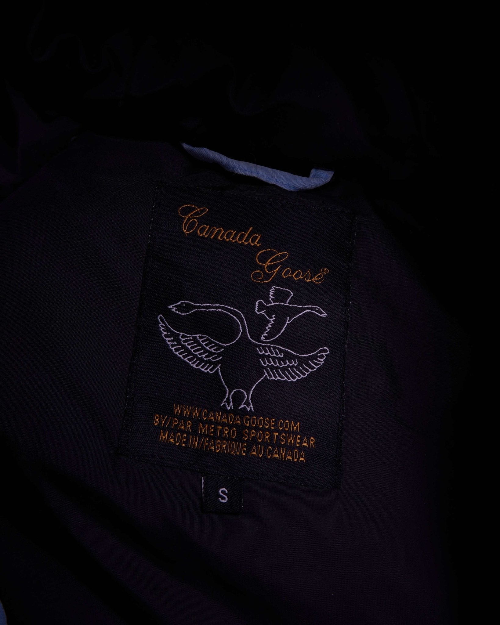 Canada Goose Blue Bomber Jacket - S