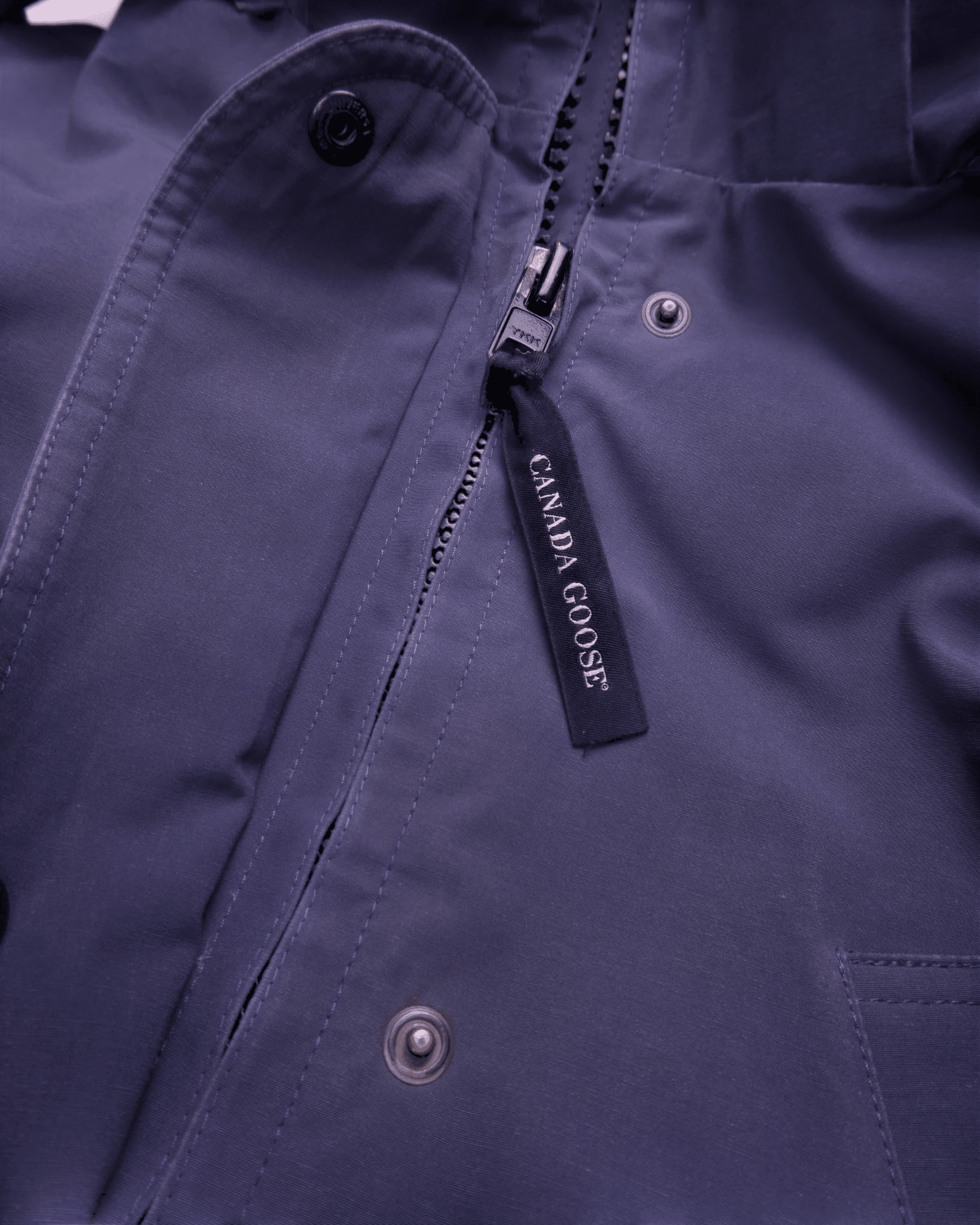 Canada Goose Blue Parka Coat - M