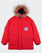 Canada Goose Red Parka Coat - S