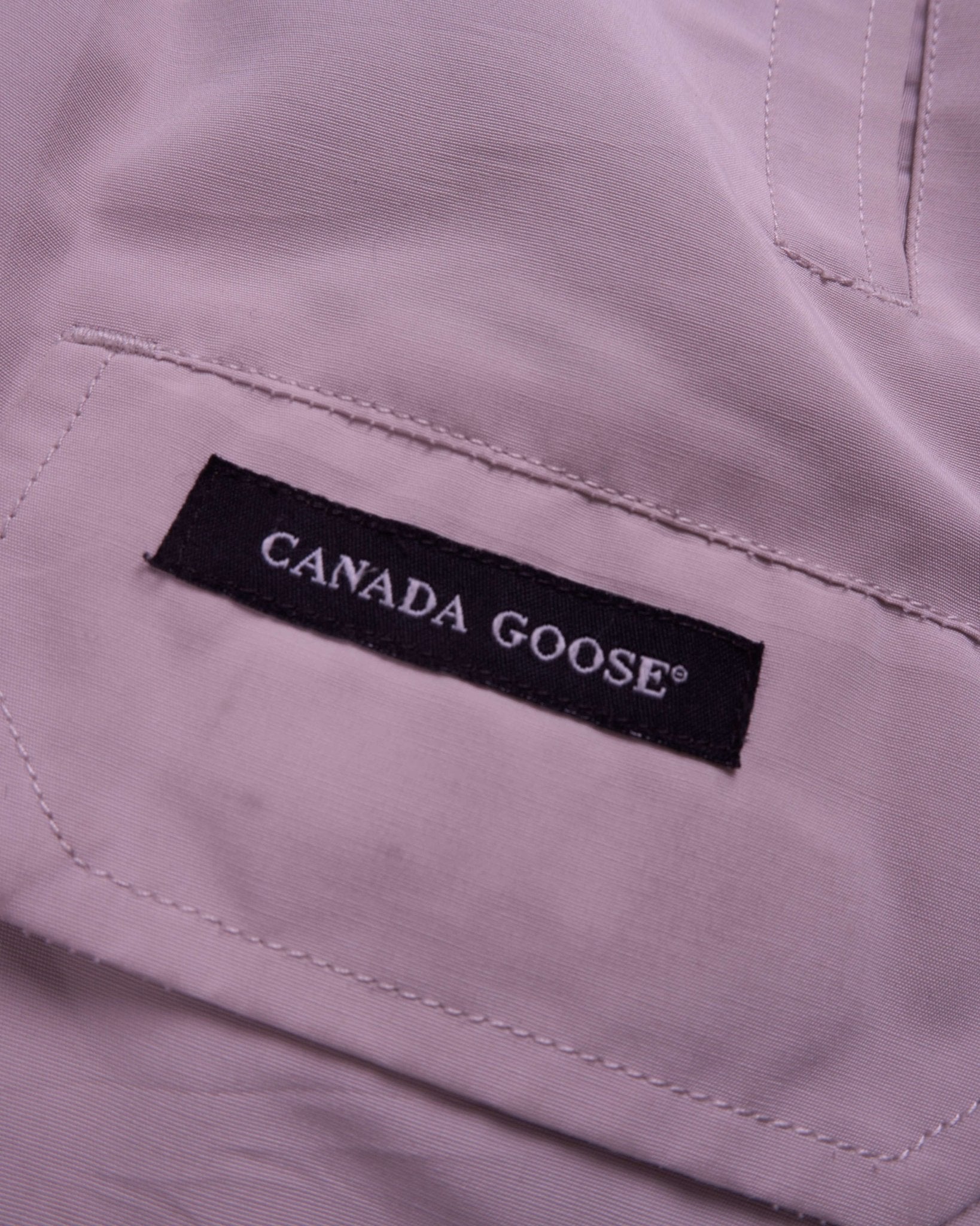 Canada Goose White Bomber Jacket - S