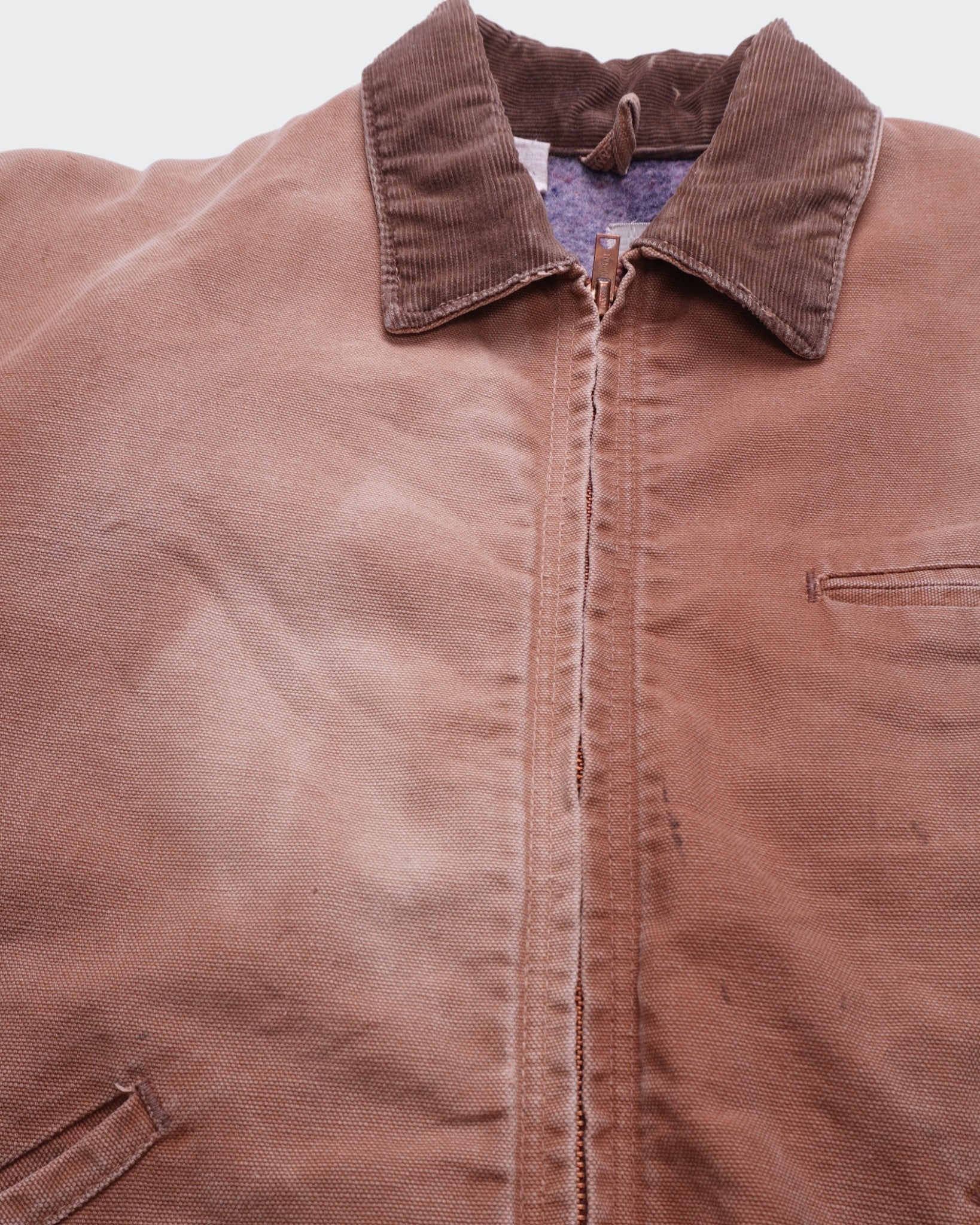 Carhartt 1980's Brown Canvas Detroit Jacket - S