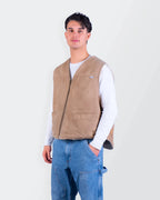 Carhartt 1980's Brown Canvas Vest L