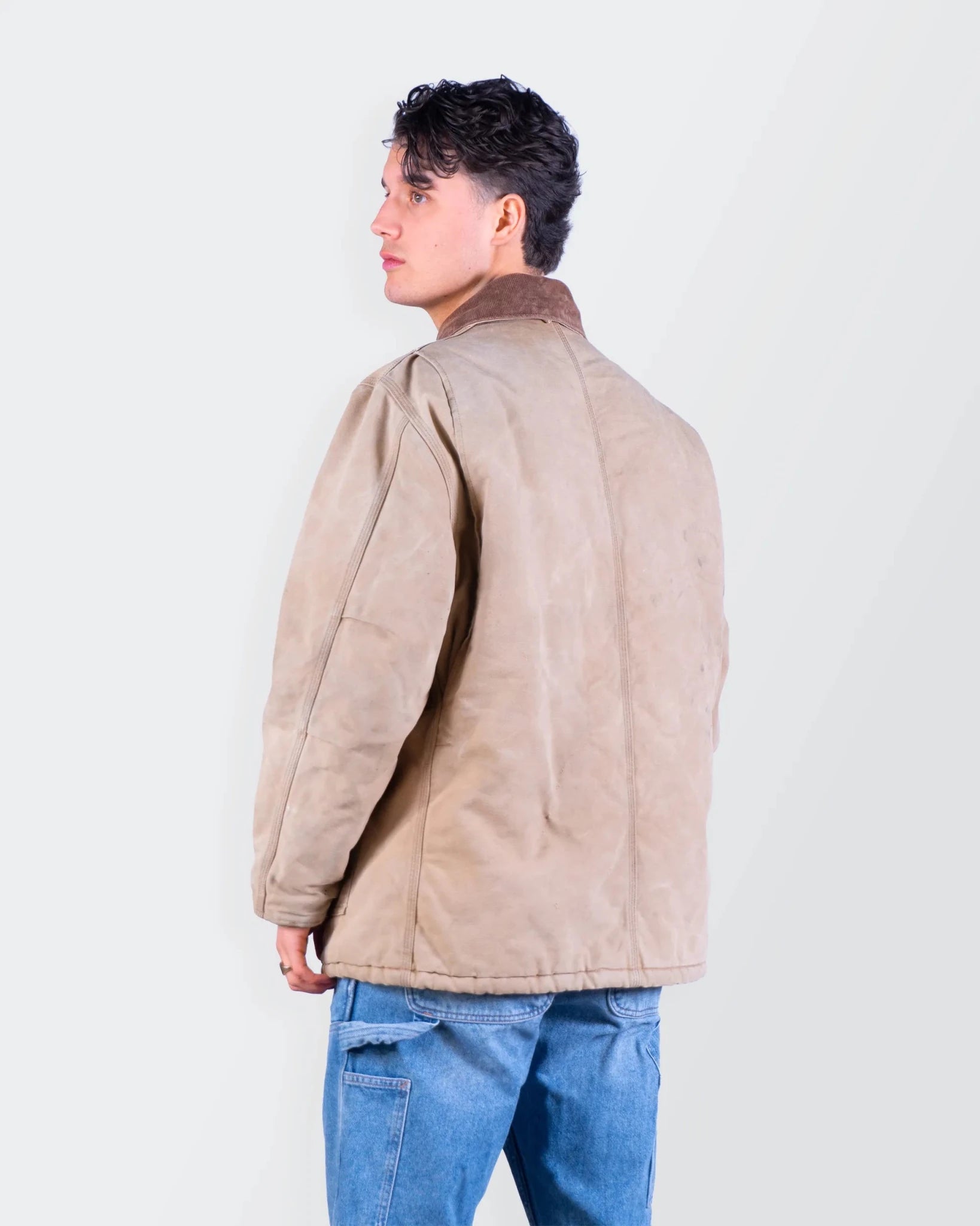 Carhartt 1990's Beige Berwick Jacket - L