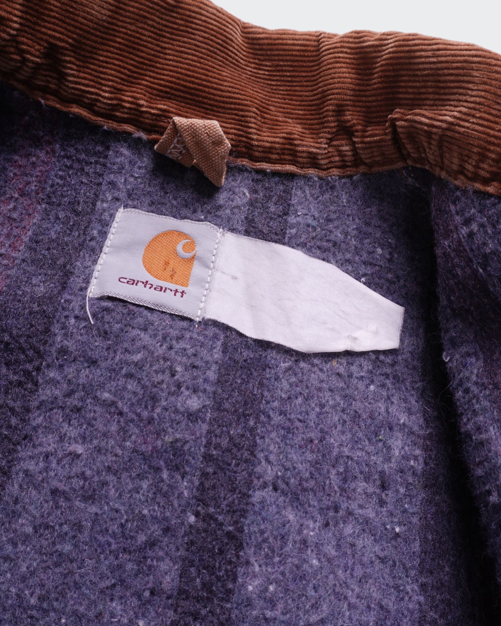 Carhartt 1990's Beige Canvas Detroit Jacket - S