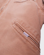 Carhartt 1990's Beige Canvas Detroit Jacket - S