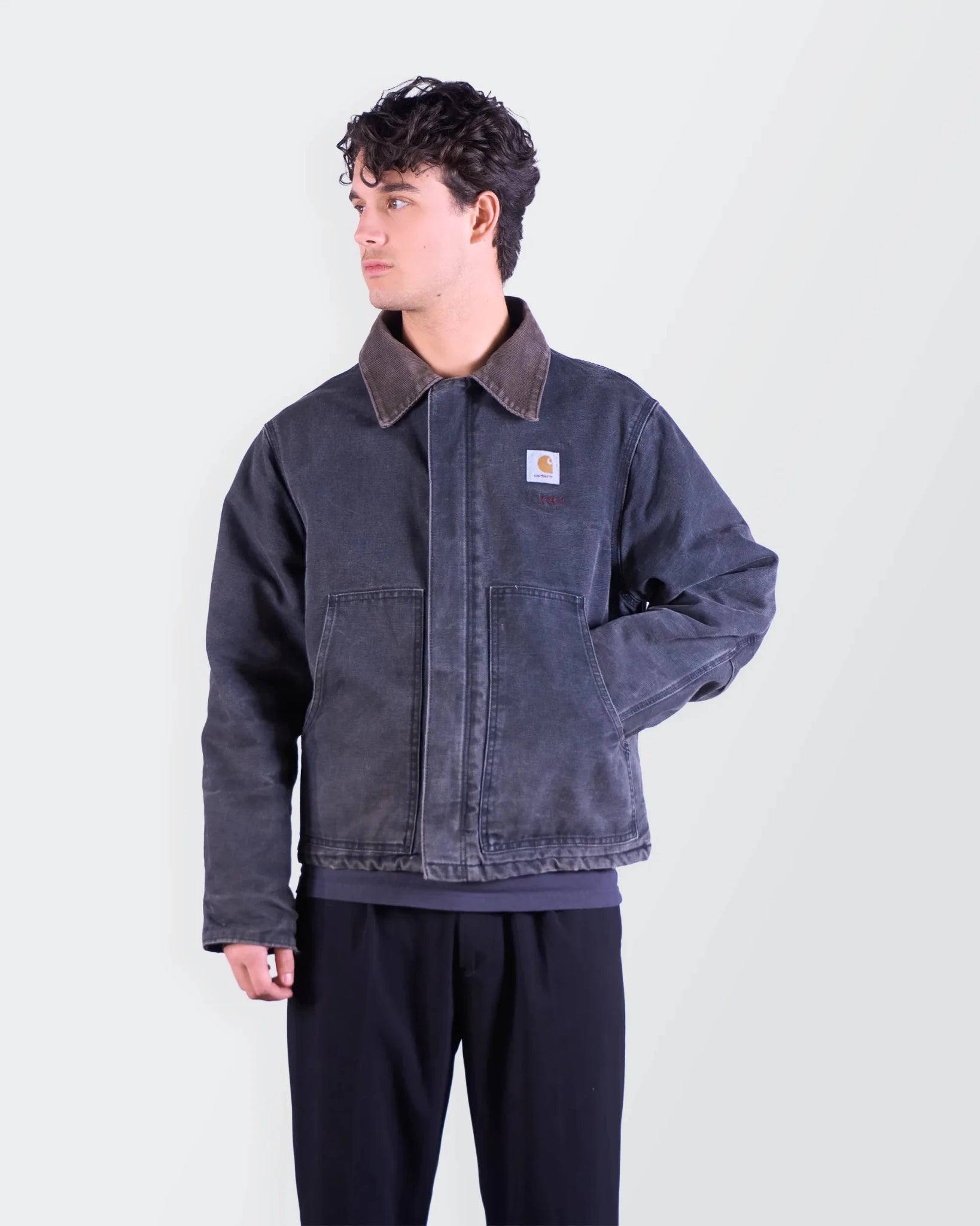 Carhartt 1990's Black Canvas Jacket - M