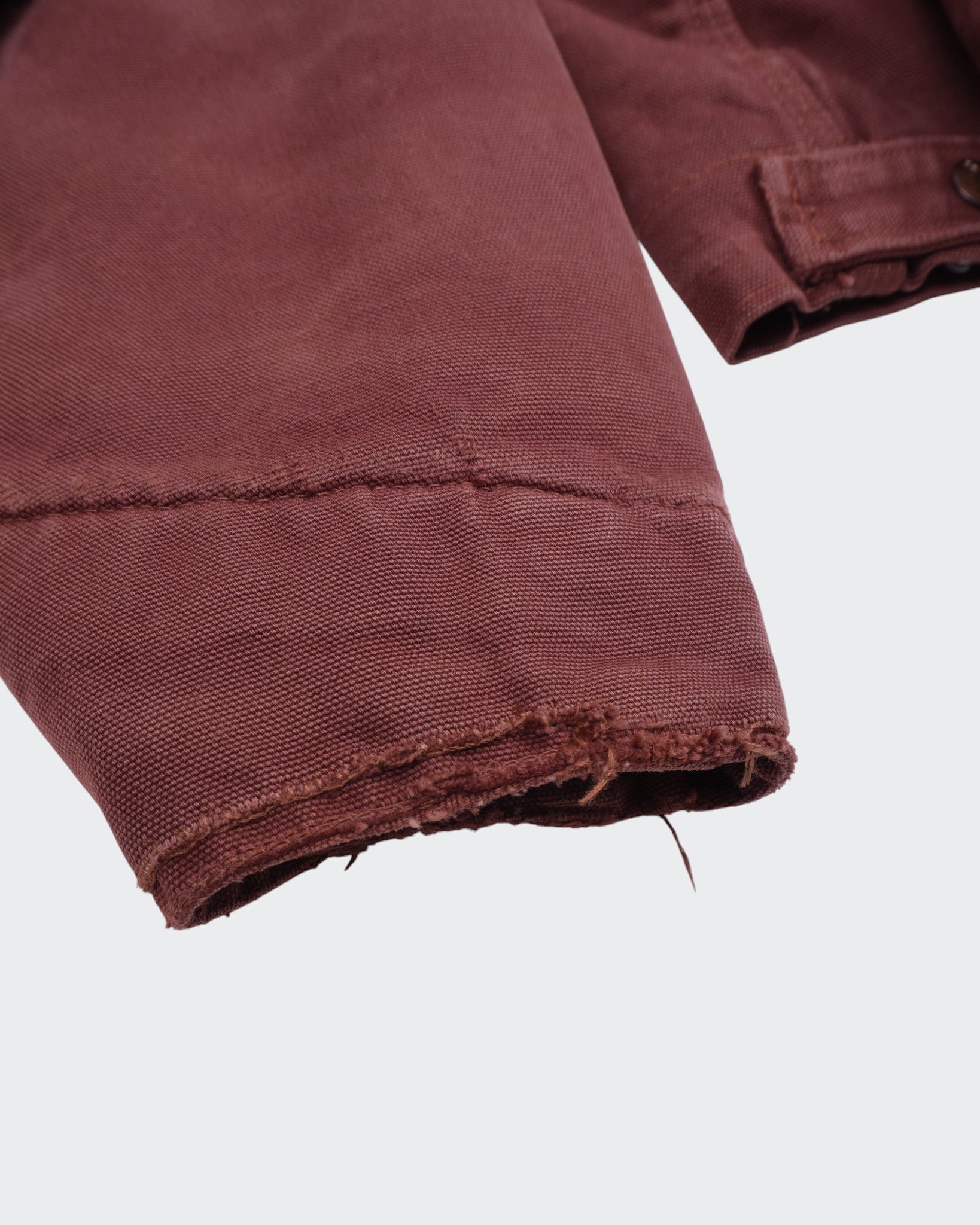 Carhartt 1990's Brown Canvas Detroit Jacket - S