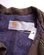 Carhartt 1990's Brown Trucker Detroit Jacket - L