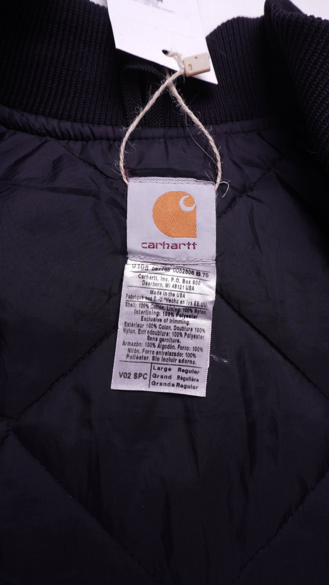 Carhartt 2000's Black Canvas Vest - S