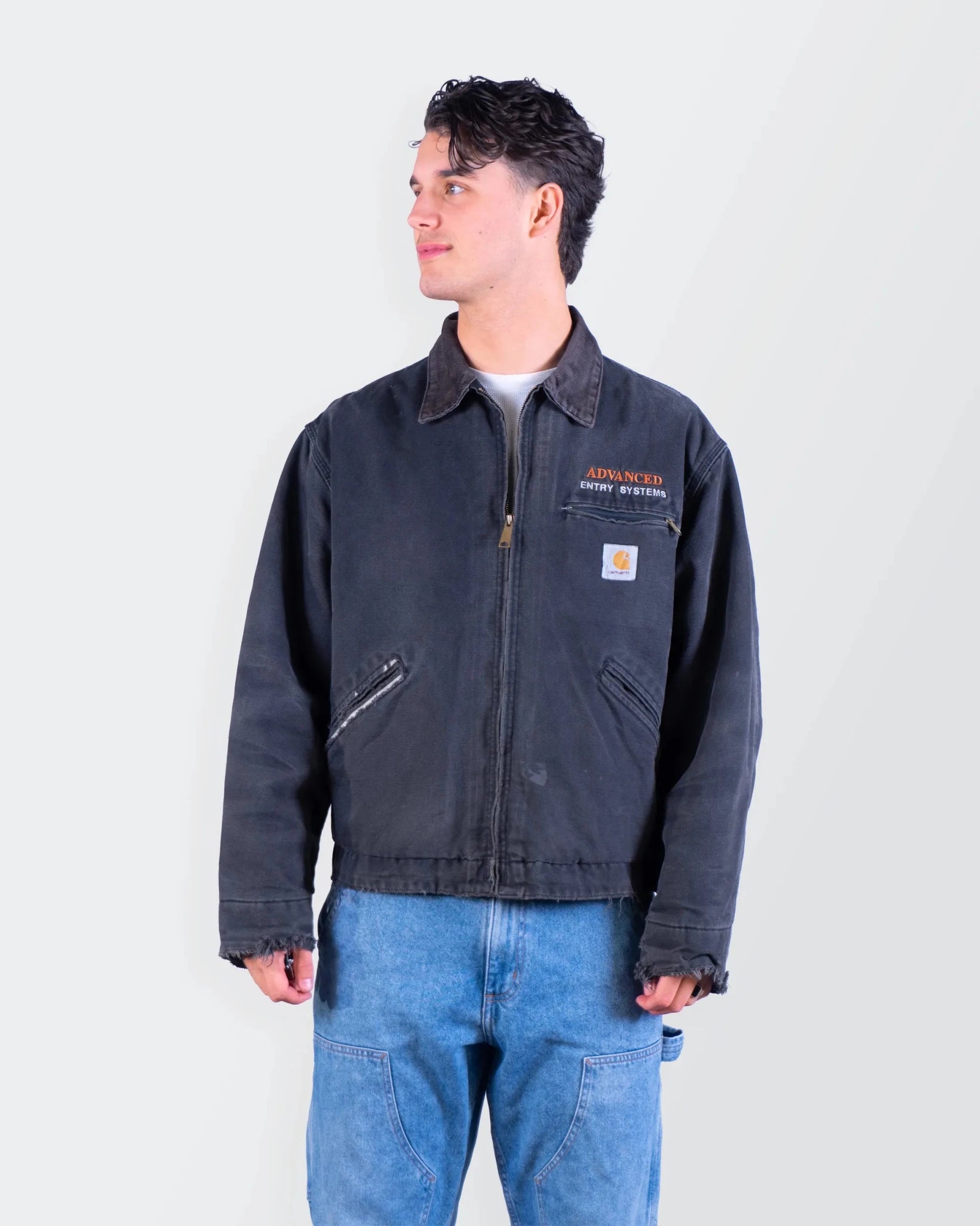 Carhartt 2000's Black Detroit Jacket - M