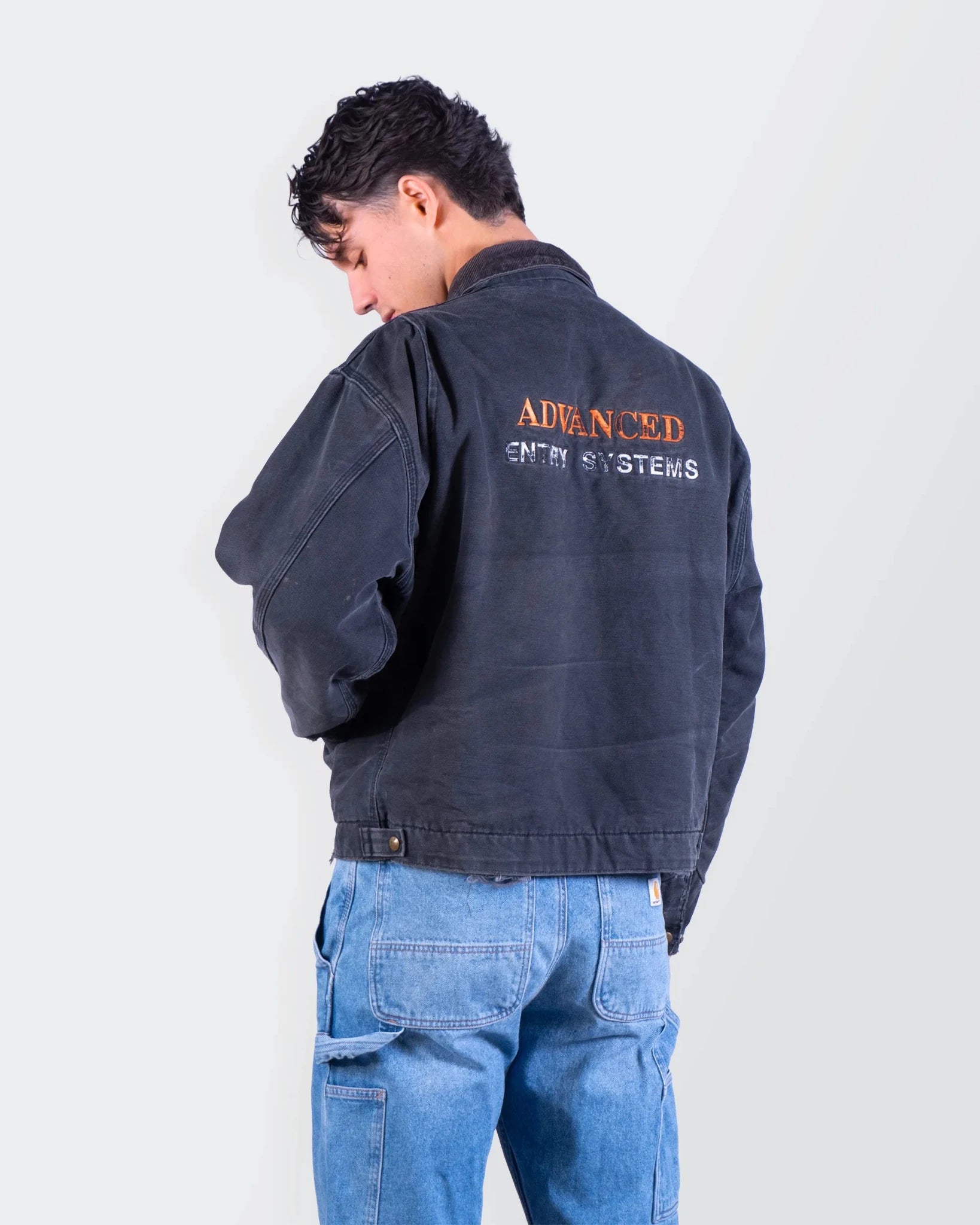 Carhartt 2000's Black Detroit Jacket - M