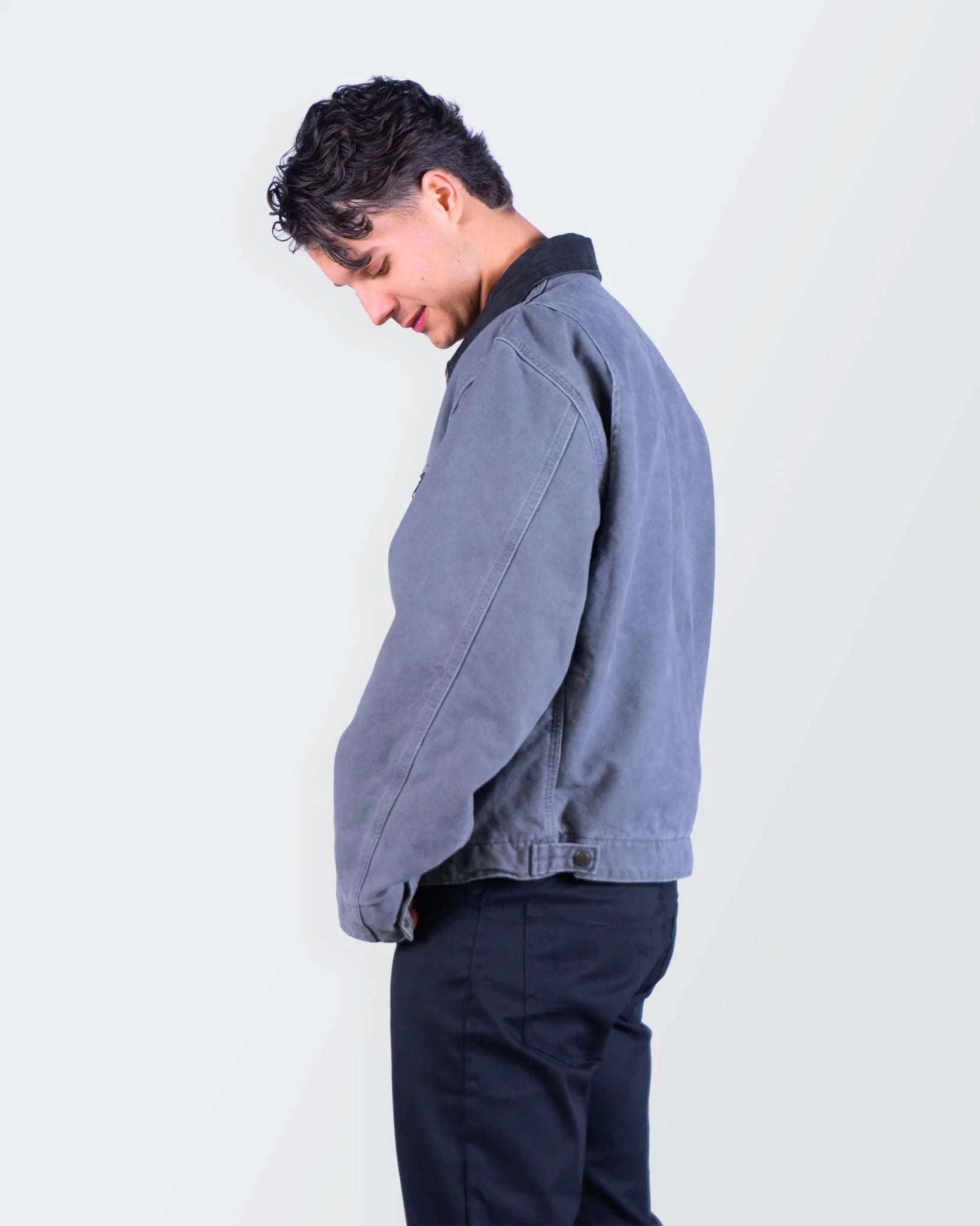 Carhartt 2000's Blue Detroit Jacket - M