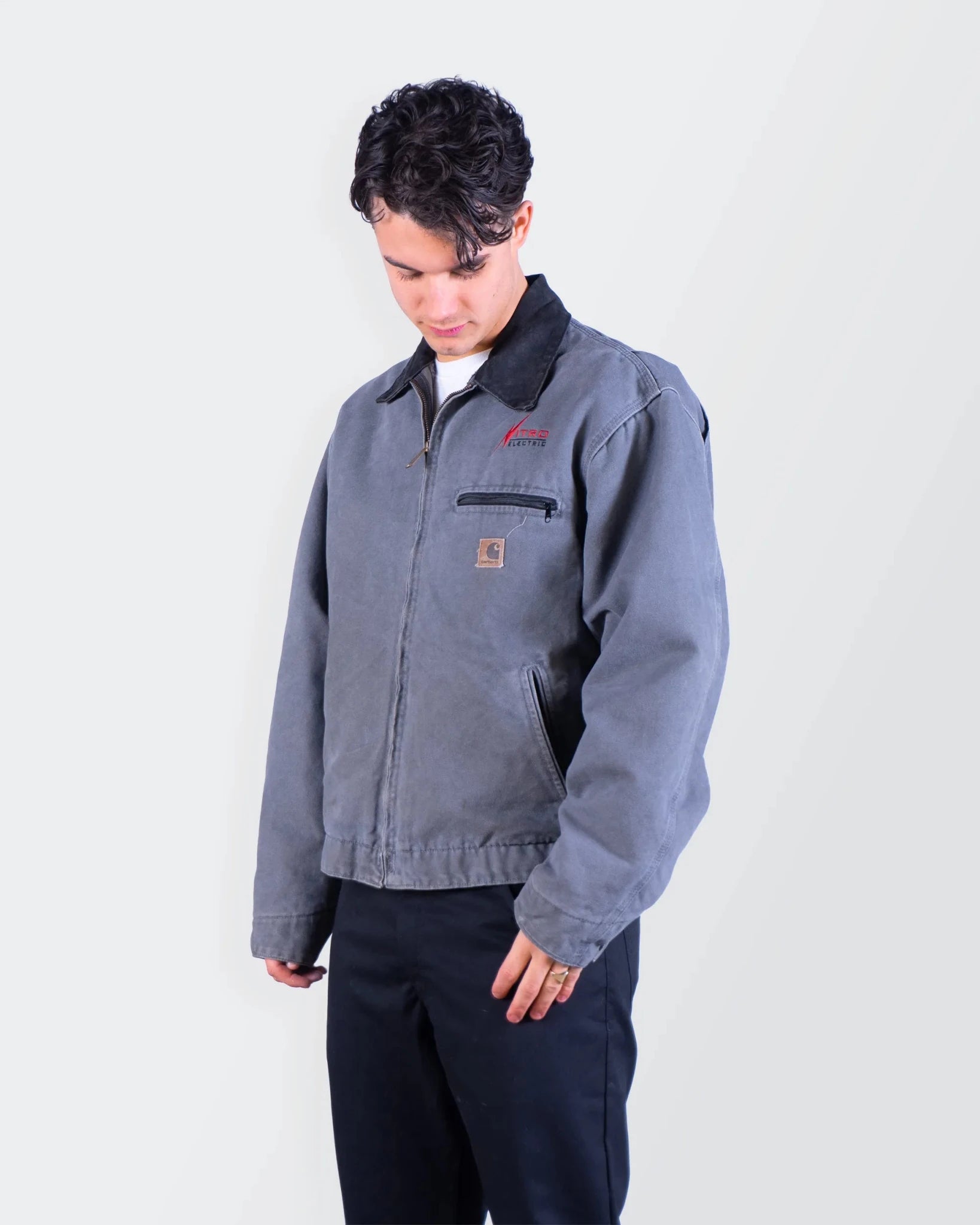 Carhartt 2000's Blue Detroit Jacket - M