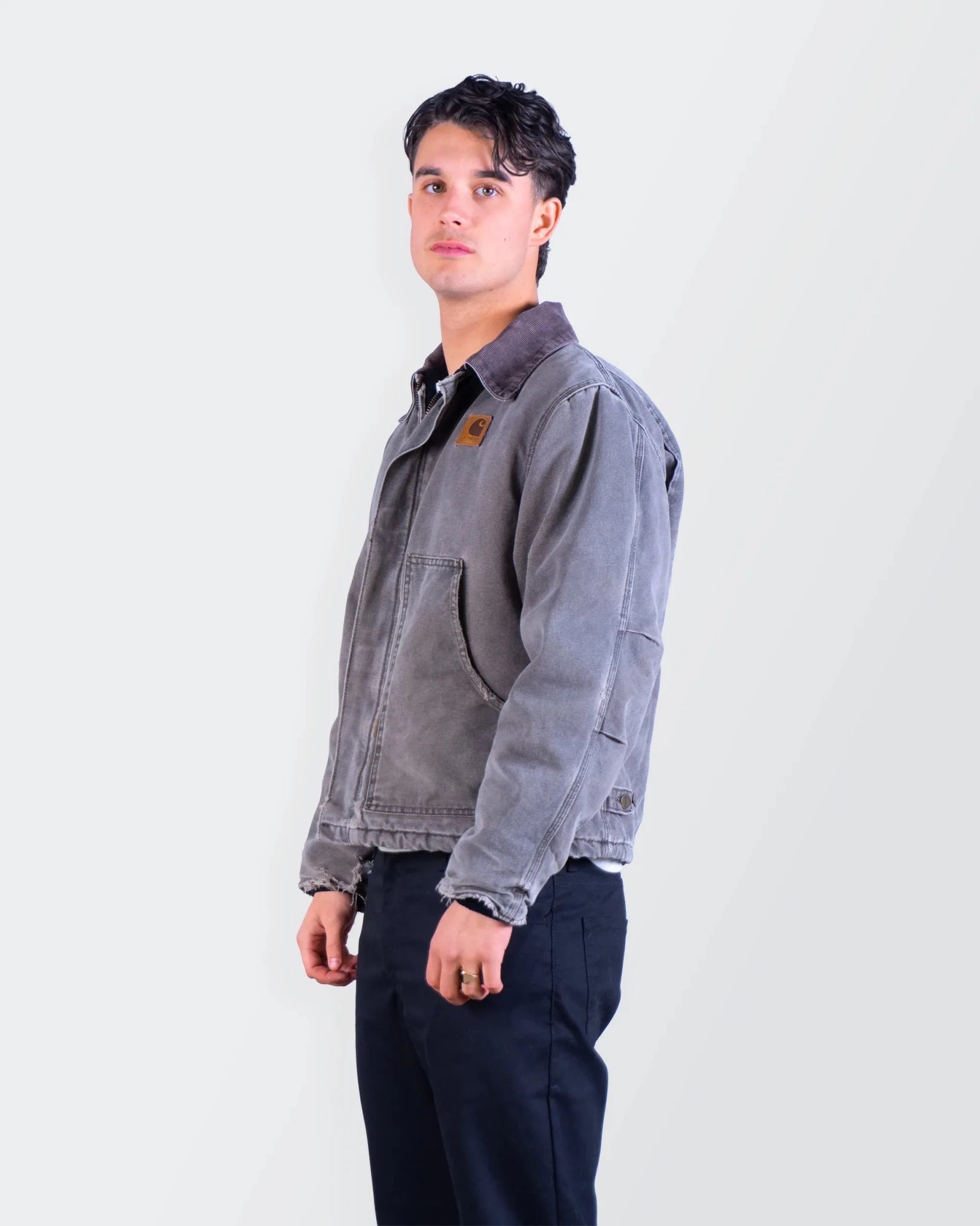 Carhartt 2000's Grey Arctic Jacket - S